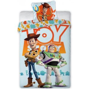 Faro · Detské bavlnené obliečky Toy Story 4 - Príbeh hračiek - Disney - 100% bavlna - 70 x 90 cm + 140 x 200 cm