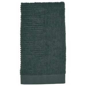 Tmavozelený uterák Zone Classic, 50 × 100 cm