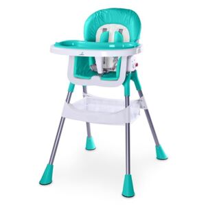 Jedálenská stolička CARETERO Pop turquoise