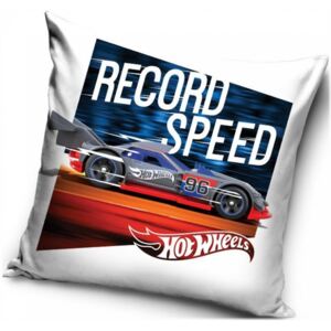 Carbotex · Povlak na vankúš Hot Wheels - motív Record Speed - 40 x 40 cm