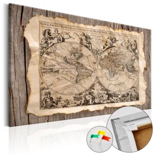 Obraz na korku Bimago - Map of the Past [Cork Map] 60x40 cm