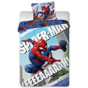 Detské obliečky Spiderman Pavučina 140x200 70x90 cm 100% Bavlna Faro