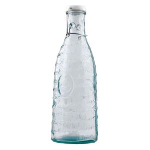 Black Friday Fľaša z recyklovaného skla na šťavu Ego Dekor Mediterraneo, 1000 ml