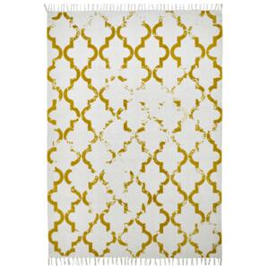 Obsession koberce ručne tkaný kusový koberec Stockholm 341 MUSTARD - 60x110 cm
