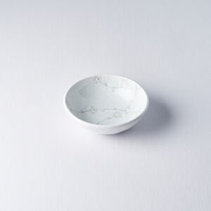 MADE IN JAPAN Sada 2 ks: Malá okrúhla plytká miska White Blossom 13 cm