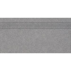 Schodovka Rako Block tmavo šedá 30x60 cm mat DCPSE782.1