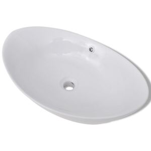 Umývadlo keramické/59 x 38,5 cm-biele