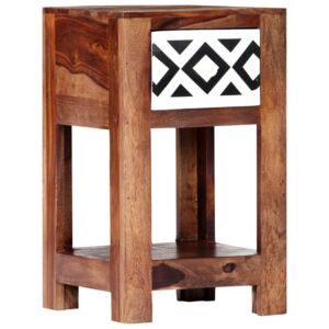 Nočný stolík 30x30x50 cm masívne sheeshamové drevo