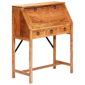 Písací stôl 90x40x107 cm masívne akáciové drevo