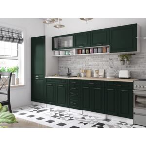 Kuchynská linka BIRGID 300cm - Green