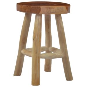 Stolička hnedá teakové drevo