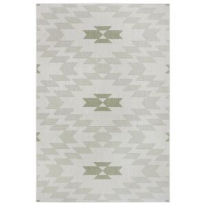 Hanse Home Collection koberce Kusový koberec Flatweave 104870 Cream/Green - 80x150 cm