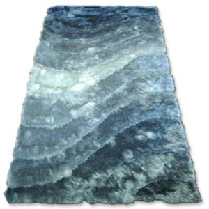 Luxusný kusový koberec Shaggy Soft sivý, Velikosti 60x100cm