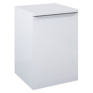 LOTOSAN CALTA kontajner s košom na prádlo 50 cm biela lesklá 50 x 69,5 x 48,7 cm
