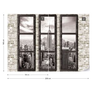 Fototapeta GLIX - New York City Penthouse 2 Vliesová tapeta - 208x146 cm