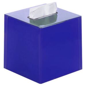 Box na papierové obrúsky modrý RAINBOW