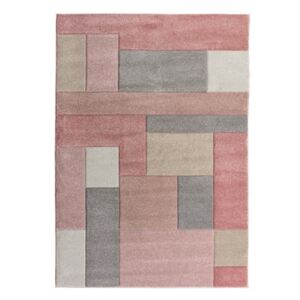 Ružový koberec Flair Rugs Cosmos, 80 × 150 cm