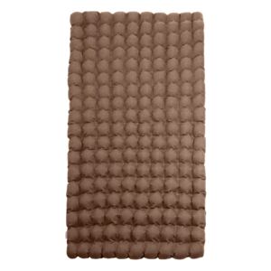 Hnedý relaxačný masážny matrac Linda Vrňáková Bubbles, 110 × 200 cm
