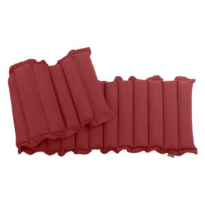 Červený relaxačný masážny matrac Linda Vrňáková Waves, 60 × 200 cm