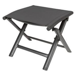 FLORABEST® Hliníková skladacia stolička, čierna (100320163)