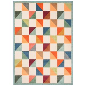 Kusový koberec Kocky viacfarebný, Velikosti 120x170cm