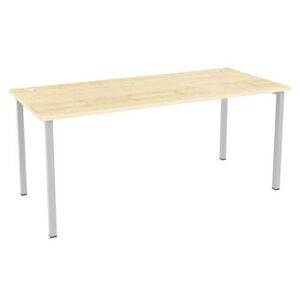 Kancelársky stôl Abonent, 180 x 80 x 75 cm, rovné vyhotovenie, dezén javor
