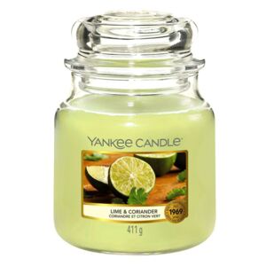 Yankee Candle vonná sviečka Lime&Coriander Classic stredná