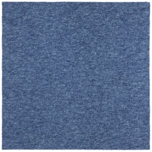 Kobercový štvorec Easy 103476 modrý (20 kusů) - 50x50