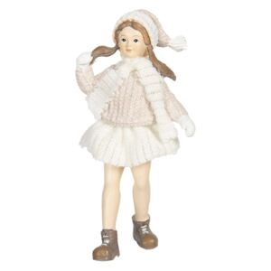 Dekoračné figúrka dievčatká v sukni Bebe - 8 * 4 * 17 cm