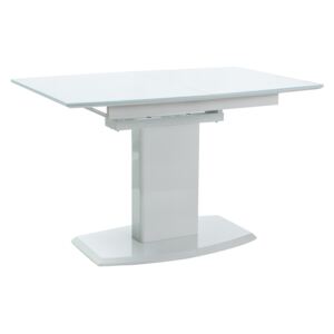 SIGNAL Austin rozkladací jedálenský stôl biela / biely lak