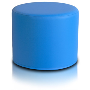 Taburetka INTERMEDIC ROLLER - E19 - Modrá svetlá (Ekokoža)