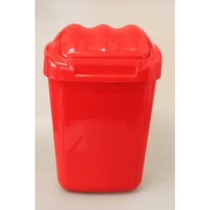 PLAFOR - Plastový odpadkový kôš Fala 30 l - červený