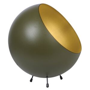 LEITMOTIV Sada 2 ks: Matná zelená stolná lampa XL Bell