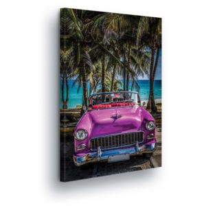 GLIX Obraz na plátne - Retro Beachmobile Carsmobil II 60x40 cm
