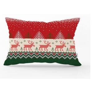 Vianočná obliečka na vankúš Minimalist Cushion Covers Merry Xmass, 35 x 55 cm