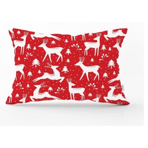 Vianočná obliečka na vankúš Minimalist Cushion Covers Reindeer, 35 x 55 cm