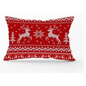 Vianočná obliečka na vankúš Minimalist Cushion Covers Dasher, 35 x 55 cm