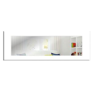 Nástenné zrkadlo s bielym rámom Oyo Concept Eve, 120 x 40 cm