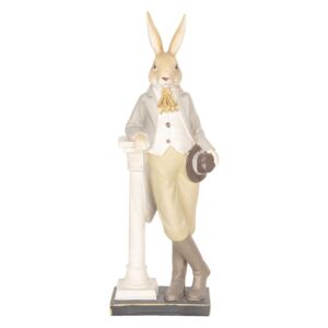 Veľkonočné dekorácie králika s klobúkom - 17 * 9 * 46 cm