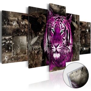 Sklenený obraz - Purple King 100x50 cm