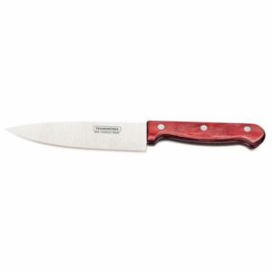 Kuchynský nôž Tramontina 15,2 cm červený