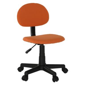 Tempo Kondela Kancelárska stolička, čierna/oranžová, SALIM