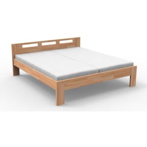 Manželská posteľ 220x180 cm Nela (masív). Vlastná spoľahlivá doprava až k Vám domov