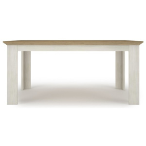 Jedálenský stôl, rozkladací, sosna nordická/dub kamenný, ARMOND TYP 15 | TEMPO KONDELA