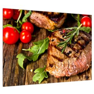 Obraz steaku (70x50 cm)