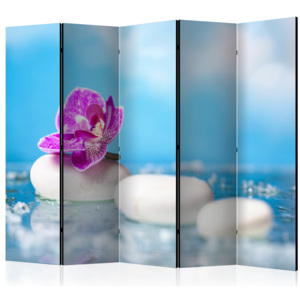 Paraván - Pink Orchid and white Zen Stones II [Room Dividers] 225x172 7-10 dní