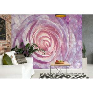 Fototapeta GLIX - Rose Purple And + lepidlo ZADARMO Vliesová tapeta - 250x104 cm