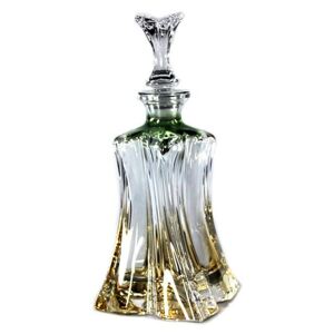 Crystalite Bohemia fľaša na whisky Florale farebná