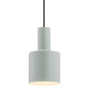 Závesná lampa Selma, 1-plameňová, zelená Ø 12 cm