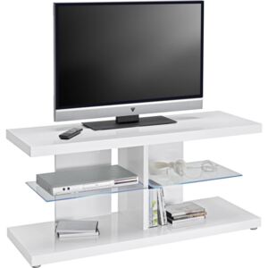 TV DIEL, biela, 120/40/52 cm - TV nábytok